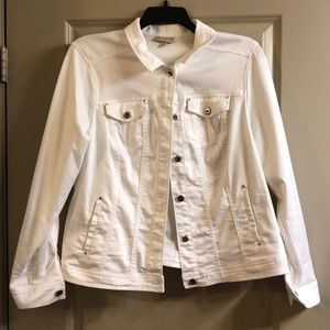 White Jean Jacket